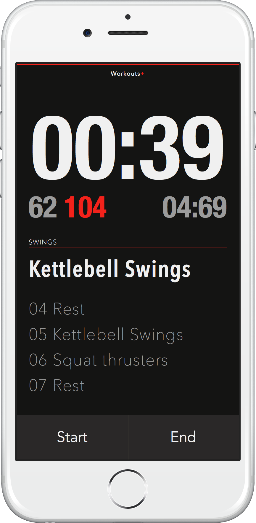 Intervals+ Interval Timer app for iOS